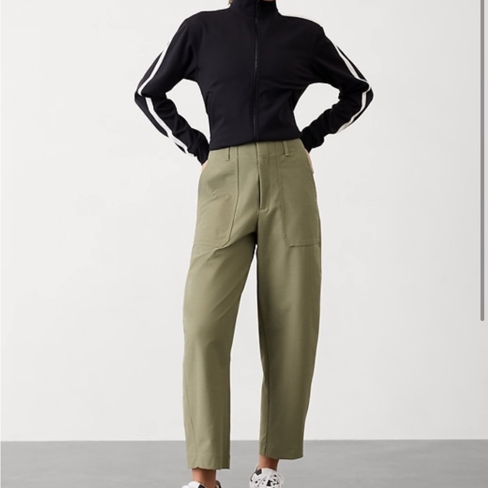 Athleta Skyline High Rise Barrel Leg Pant